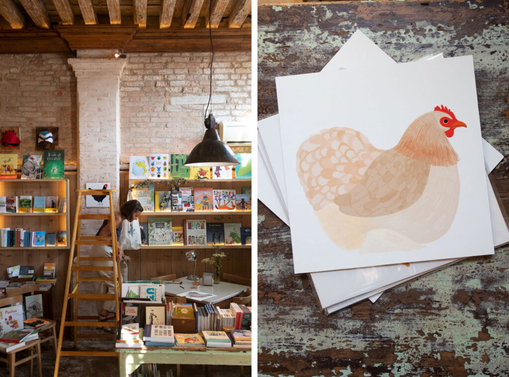 sullaluna libreria a Venezia
Illustrazioni di Camilla Pintonato